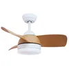 Image de GSC - Ventilateur de plafond Namuno avec lumière cct orientable et commande Ø71 3 pales dc Blanc