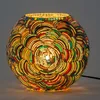 Image de Signes Grimalt - Lampe de bureau de meubles Lampes marocaines lampes multicolores 25x25x13cm 28548
