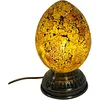 Image de Signes Grimalt - Lampes de lampes à la lampe Lampe de bureau jaune - 23x15x15cm