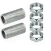 Image de Tige Filetée 20 Mm Avec écrou Sous Emballage (2 Tiges Et 4 écrous)