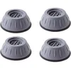 Image de Lot de 4 patins de protection anti-chocs et anti-bruit pour machine à laver, antidérapants et anti-vibrations, en caoutchouc, pour sèche-linge et