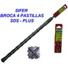 Image de Foret Sifer 4 plaquettes SDS-Plus 6x110