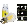Image de Fplus - Ampoule led à filament sphérique talox G45 E14 4W 3000K 400 lumens