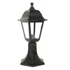 Image de Applique d'extérieur basilic albahaca 1xe27 noir ip44 polycarbonate 41,5x16,5d