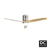 Image de Ventilateur de Plafond DC 18W Nickel Aguilon 3 Pales en Hêtre