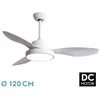 Image de Ventilateur DC Hayate 48W Blanc