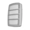 Image de Applique extérieure Capella en aluminium 1xe27 gris ip44 8,5x30x18,5 cm
