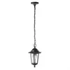 Image de Suspension extérieure en aluminium auriga 1xe27 noir regx17x17 cm ip44