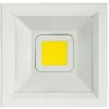 Image de Fabrilamp - Downlight led encastrable carré Poséidon (20W 6500K 2000lm) IP20 19x19x8cm coloris blanc