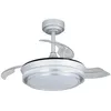 Image de Cristalrecord - Ventilateur led à pales rétractables Lander Mini Silver 46W 5520 Lm cct