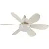 Image de Ventilateur de plafond LED Nikiya Blanc 18 W 2 000 lm CCT