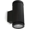 Image de Dopo - Applique tramuntana IP65 E27 2x20W up-down Noir