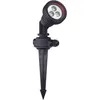 Image de Spot de jardin extérieur Forlight Tidian avec IP65. Projecteur avec pic à gazon. Pour ampoule GU10. Couleur Noir