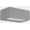 Image de Leds-c4 - LedsC4 Applique Ip66 Nemesis Aluminium 70170Mm R7S 100W Gris 640Lm