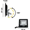 Image de Phare extérieur led mur lumière 100W étanche 115844 IP66 6500K lumière froide