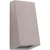 Image de Aplique de pared exterior Karen Big acabado Cemento IP44 15W E27