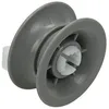 Image de Roue panier supérieure pour lave vaisselle Bosch - 00611666