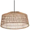 Image de Moovere - amalfi ø79x38 cm Lampe suspendue à câble. Fabriquée en fibres naturelles. Ampoule non incluse