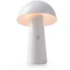 Image de Shitake Lampe de table avec batterie rechargeable. Lumière led chaud. Fabriquée en Espagne