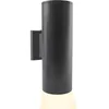 Image de Applique murale led 870182 Lampe d'extérieur au design moderne en aluminium noir