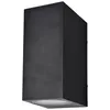 Image de Applique d'extérieur alce 2xgu10 noir ip44 14,7x7x9 cm