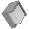 Image de Applique extérieure 12w 3000k anoa grey ip65 16x16x10,2 cm 600lm