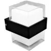 Image de Applique extérieure 8w 3000k tucan noir ip44 500lm 13,3x9,5x10,5 cm