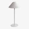 Image de Sklum - Lampe de table led d'extérieur sans fil Nebida Blanc