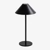 Image de Sklum - Lampe de table led d'extérieur sans fil Nebida Noir