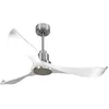 Image de Ventilateur de plafond Réversible Thermostat Wifi Moteur à courant continu Toits en pente Télécommande Adaptateur 2/3 Lames Hypersilence Mémoire