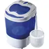 Image de Briebe - WM1111 Mini Machine à Laver Portable avec Centrifugeuse, pour Camping et les Voyages 150W Blanc/Bleu