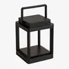 Image de Sklum - Lampe de table solaire led sans fil pour extérieur Nualla Noir
