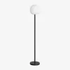 Image de Sklum - Lampe de sol led sans fil en fer pour extérieur Kiemery Noir
