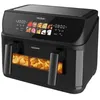 Image de Friteuse à air chaud indépendante Cecotec Cecofry e Grill Duoheat 10000 Double 10 L 2800 W Noir