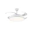 Image de Ventilateur LED Charly L 80 W 9 000 lm CCT à intensité variable avec pales rétractables