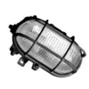 Image de GSC - Applique murale extérieure ovale pvc E27 60W 230V Noir 0700153