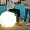 Image de Buly 80 cm Boule lumineuse décorative très résistante. Câble avec lumière led blanc froid. Fabriqué en Espagne