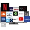 Image de Télévision Smart tv 32' led hd, 12V, 1920x1080 pixels, tv de voyage idéale pour véhicules, caravanes, camions, bateau, haut-parleur intégré Disney+