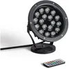 Image de Spot Extérieur led 18W rgb Colmar rgb