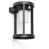 Image de Applique Murale Extérieure Solaire led 2W Aluminium avec Détecteur de Mouvement Eneko Noir