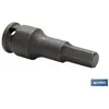 Image de Douille à choc 3/8 Hexag. Mâle 9mm