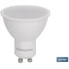Image de Ampoule led dichroïque GU-10 (5W 5000K 400lm) IP20 Ø5x5,7cm en aluminium et acrylique blanc