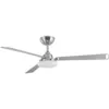 Image de Leds-c4 - LedsC4 Ventilateur du Plafond Calima Led 15.9W Blanc Chaud - 3000K 0-10V / Dali / Pwm Nickel Sat
