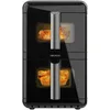 Image de Friteuse à Air sans Huile Cecotec - Air Fryer 12L Cecofry DuoLevel 12000 Window. 2900W, 2 Cuves 6L, Cuisine jusqu'à 4 Aliments