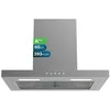 Image de Cecotec bolero "t" hotte aspirante flux tt 604000 inox a++ de 60cm de large, avec 393m3/h de aspiration, 3 vitesses, ss touch control, finition inox,