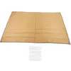 Image de Voile d'ombrage rectangulaire pliable, protection UV pour jardin, piscine ou terrasse, couleur kaki