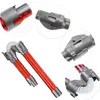 Image de Tube télescopique pliable compatible avec Dyson V7 V8 V10 V11 V15 aspirateur sans fil, tube en aluminium à dégagement rapide amélioré pour le