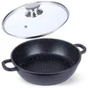 Image de Poele avec revetement pfluon granite pour tous feux