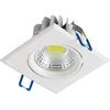 Image de Spot led downlight carré blanc 5W (Eq. 50W) Dim 90x90mm