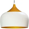 Image de Bamyum - Lustre Suspendu Blanc en Fer Avec Câble Pour Café, Bureau, Boutique, Magasin
